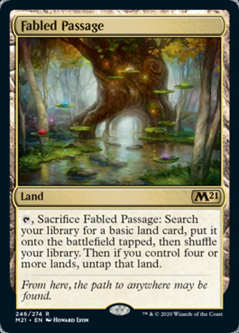 Fabled Passage [Core Set 2021] | Jack's On Queen