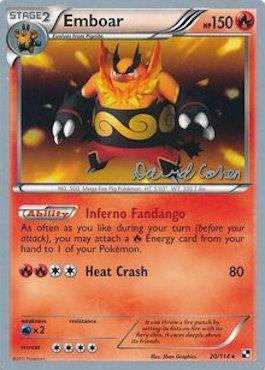 Emboar (20/114) (Twinboar - David Cohen) [World Championships 2011] | Jack's On Queen