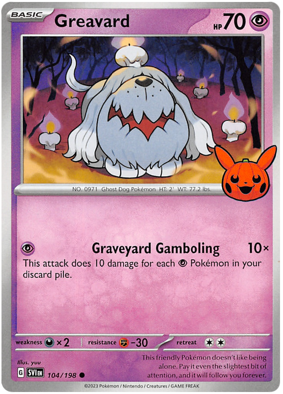 Greavard (104/198) [Trick or Trade 2023] | Jack's On Queen