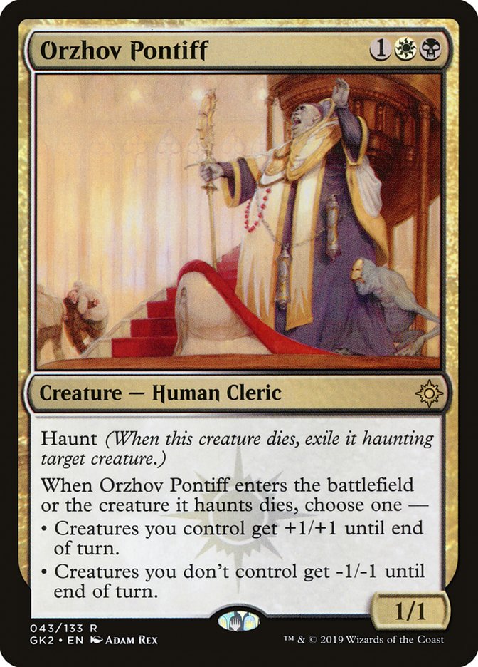 Orzhov Pontiff [Ravnica Allegiance Guild Kit] | Jack's On Queen