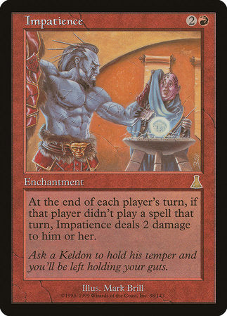 Impatience [Urza's Destiny] | Jack's On Queen