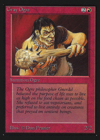 Gray Ogre (IE) [Intl. Collectors’ Edition] | Jack's On Queen