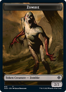 Ogre // Zombie Double-Sided Token [Starter Commander Decks] | Jack's On Queen