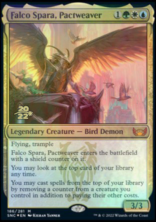 Falco Spara, Pactweaver [Streets of New Capenna Prerelease Promos] | Jack's On Queen