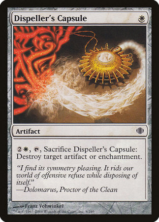 Dispeller's Capsule [Shards of Alara] | Jack's On Queen