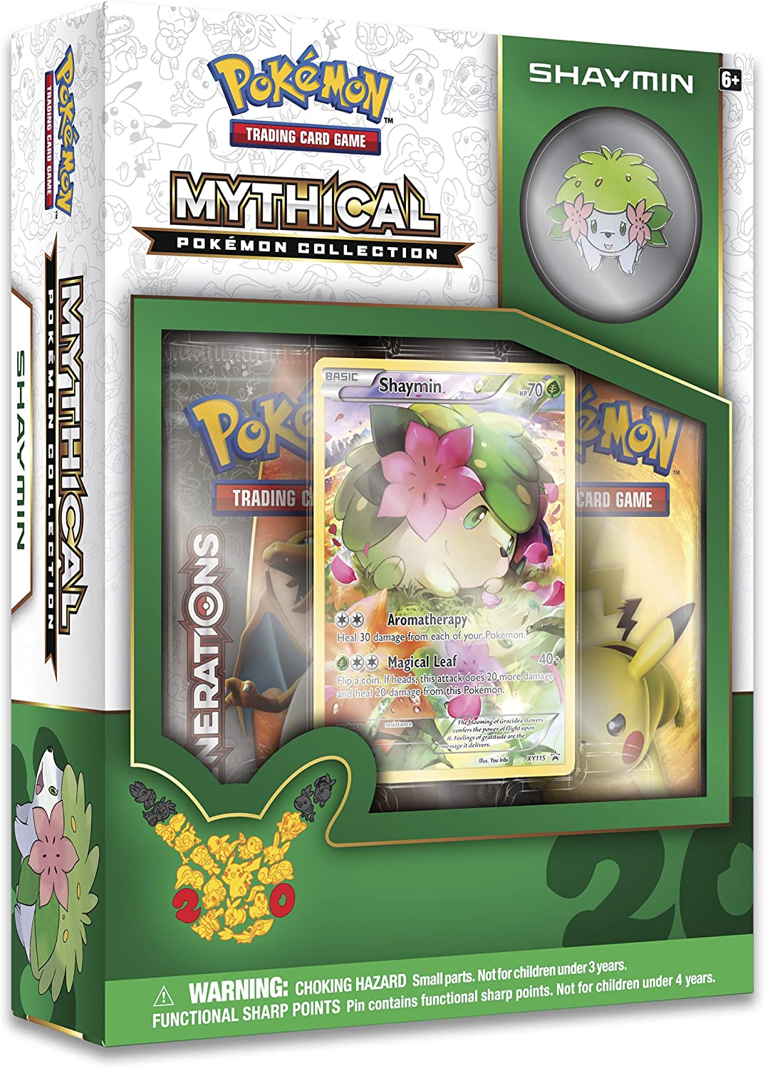 Generations - Mythical Pokemon Collection Case (Shaymin) | Jack's On Queen