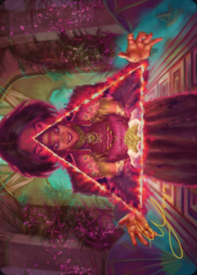 Seize the Spotlight Art Card (Gold-Stamped Signature) [Streets of New Capenna Art Series] | Jack's On Queen
