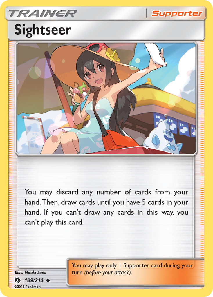 Sightseer (189/214) [Sun & Moon: Lost Thunder] | Jack's On Queen