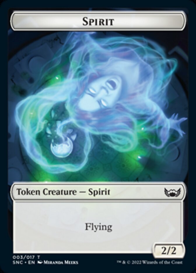 Spirit Token [Streets of New Capenna Tokens] | Jack's On Queen