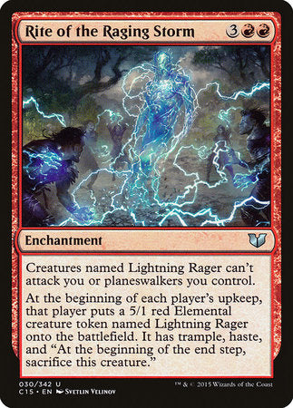 Rite of the Raging Storm [Commander 2015] | Jack's On Queen