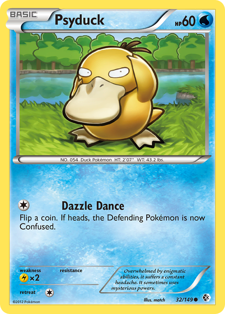 Psyduck (32/149) [Black & White: Boundaries Crossed] | Jack's On Queen