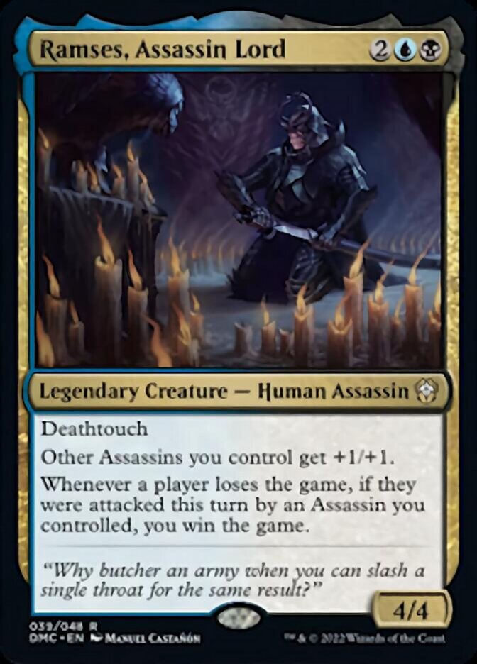 Ramses, Assassin Lord [Dominaria United Commander] | Jack's On Queen