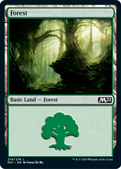 Forest (274) [Core Set 2021] | Jack's On Queen