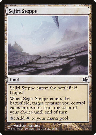 Sejiri Steppe [Duel Decks: Knights vs. Dragons] | Jack's On Queen