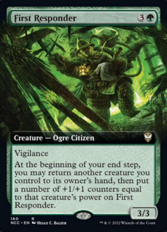 First Responder (Extended Art) [Streets of New Capenna Commander] | Jack's On Queen