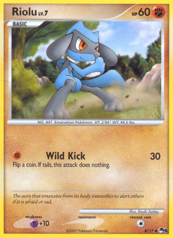 Riolu (8/17) [POP Series 6] | Jack's On Queen