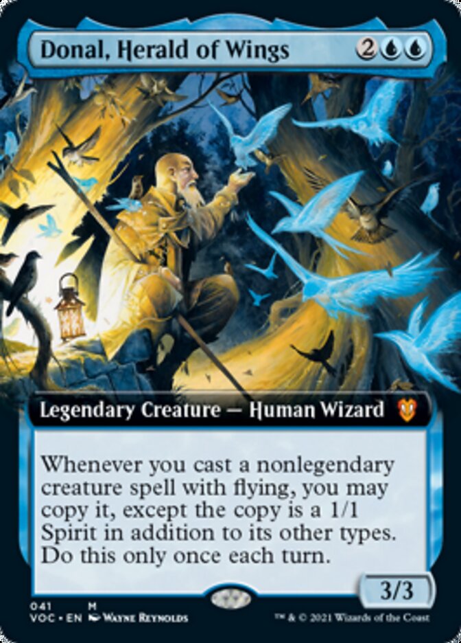 Donal, Herald of Wings (Extended) [Innistrad: Crimson Vow Commander] | Jack's On Queen