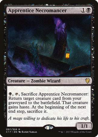 Apprentice Necromancer [Commander 2017] | Jack's On Queen