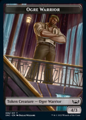Ogre Warrior // Copy Double-sided Token [Streets of New Capenna Tokens] | Jack's On Queen