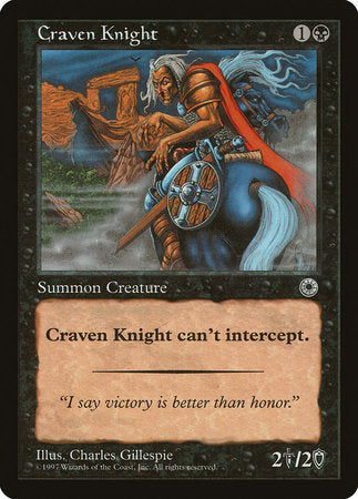 Craven Knight [Portal] | Jack's On Queen