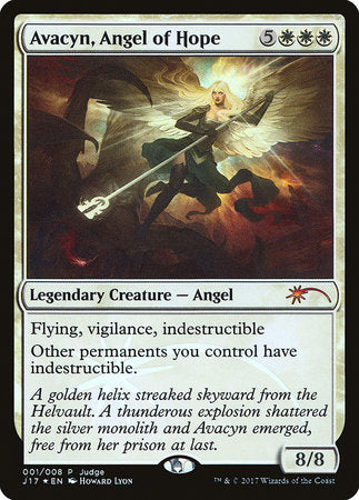 Avacyn, Angel of Hope [Judge Gift Cards 2017] | Jack's On Queen