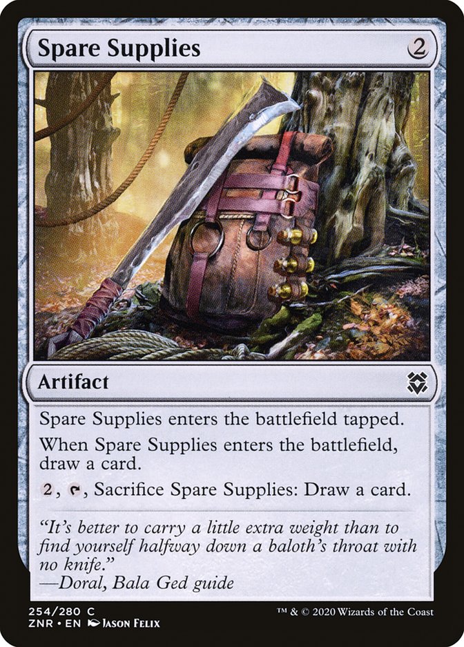 Spare Supplies [Zendikar Rising] | Jack's On Queen