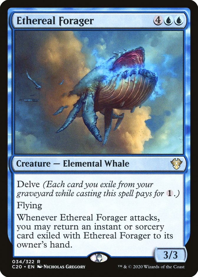 Ethereal Forager [Commander 2020] | Jack's On Queen