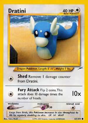 Dratini (63/105) [Neo Destiny Unlimited] | Jack's On Queen