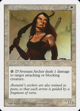 D'Avenant Archer [Fifth Edition] | Jack's On Queen