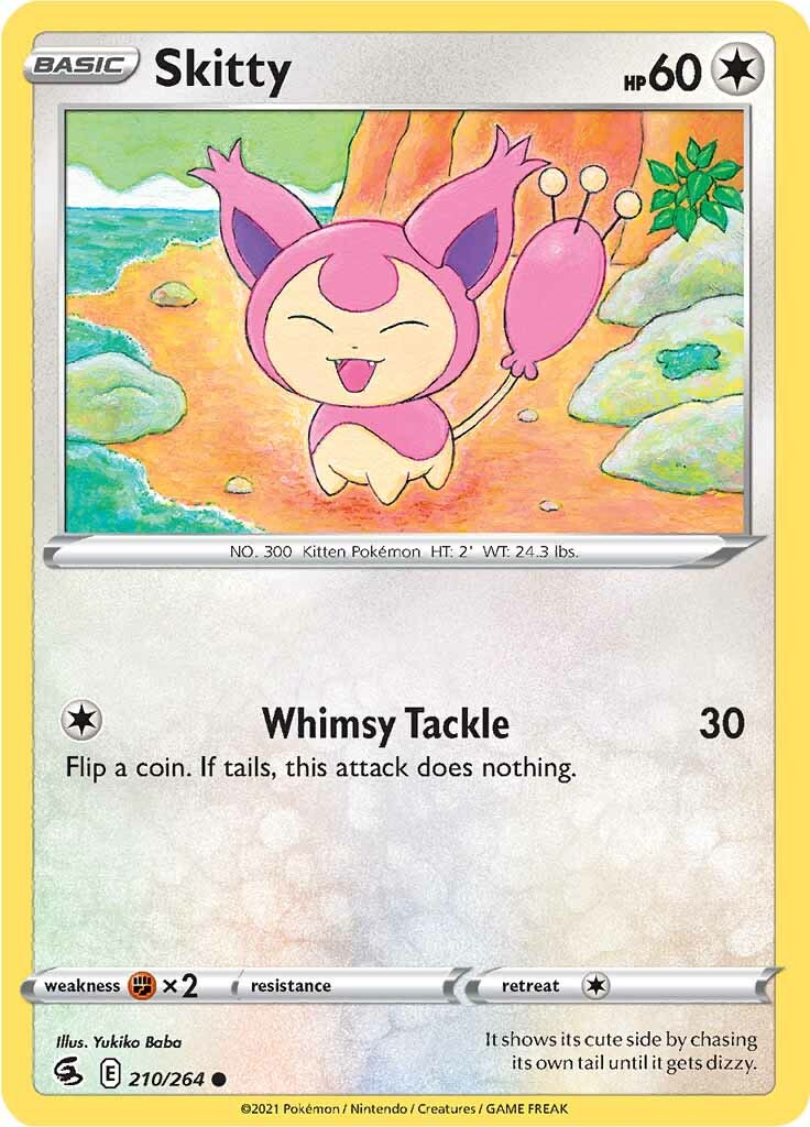 Skitty (210/264) [Sword & Shield: Fusion Strike] | Jack's On Queen