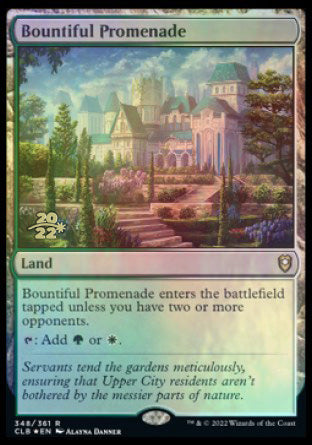Bountiful Promenade [Commander Legends: Battle for Baldur's Gate Prerelease Promos] | Jack's On Queen