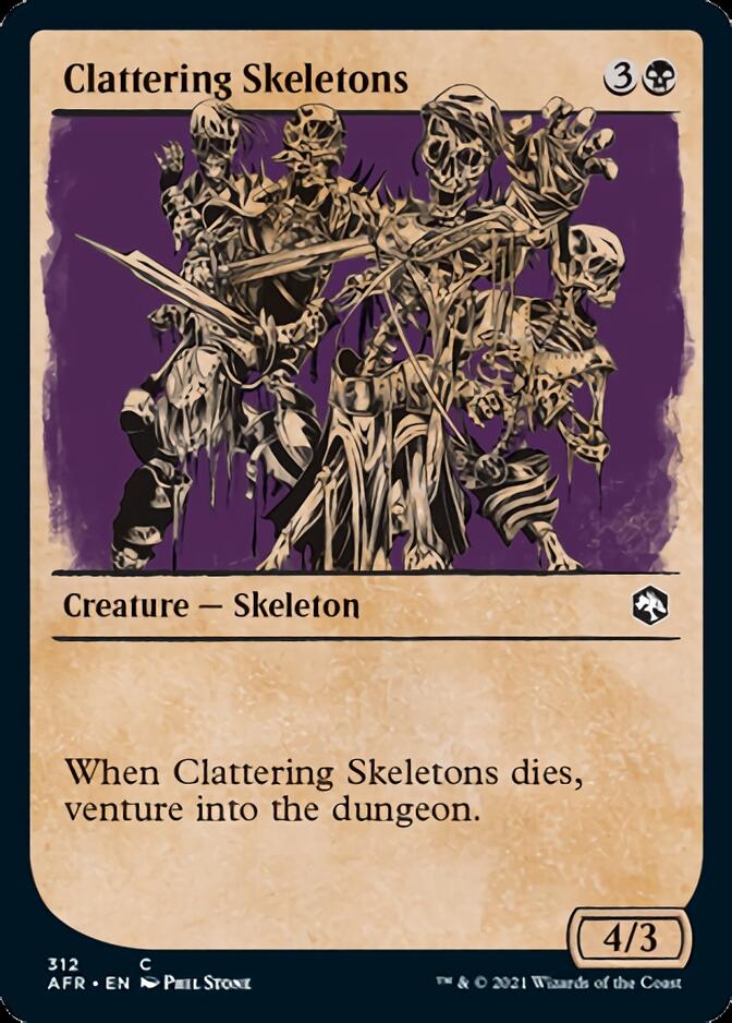 Clattering Skeletons (Showcase) [Dungeons & Dragons: Adventures in the Forgotten Realms] | Jack's On Queen