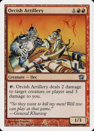 Orcish Artillery [Eighth Edition] | Jack's On Queen