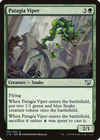 Patagia Viper [Commander 2015] | Jack's On Queen
