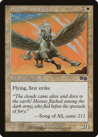 Pegasus Charger [Urza's Saga] | Jack's On Queen