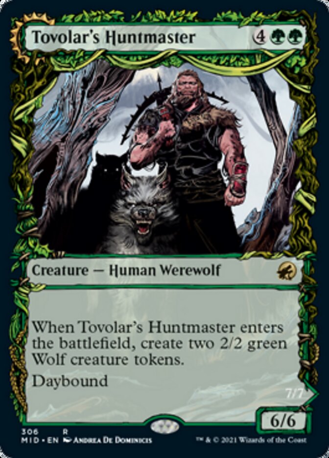 Tovolar's Huntmaster // Tovolar's Packleader (Showcase Equinox) [Innistrad: Midnight Hunt] | Jack's On Queen