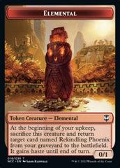 Elemental (018) // Copy Double-sided Token [Streets of New Capenna Commander Tokens] | Jack's On Queen