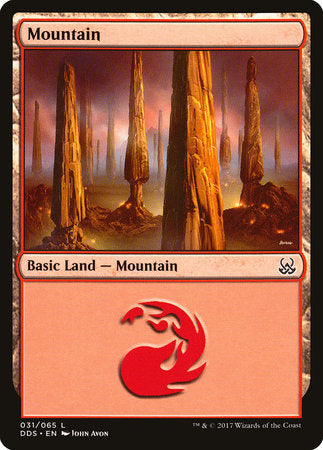 Mountain (31) [Duel Decks: Mind vs. Might] | Jack's On Queen