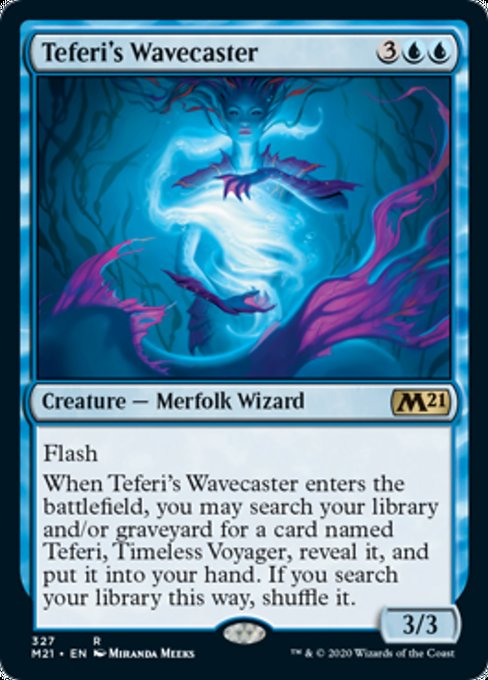 Teferi's Wavecaster [Core Set 2021] | Jack's On Queen