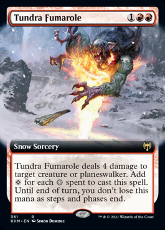 Tundra Fumarole (Extended Art) [Kaldheim] | Jack's On Queen