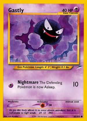 Gastly (65/105) [Neo Destiny Unlimited] | Jack's On Queen