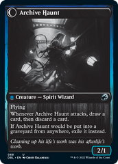 Overwhelmed Archivist // Archive Haunt [Innistrad: Double Feature] | Jack's On Queen