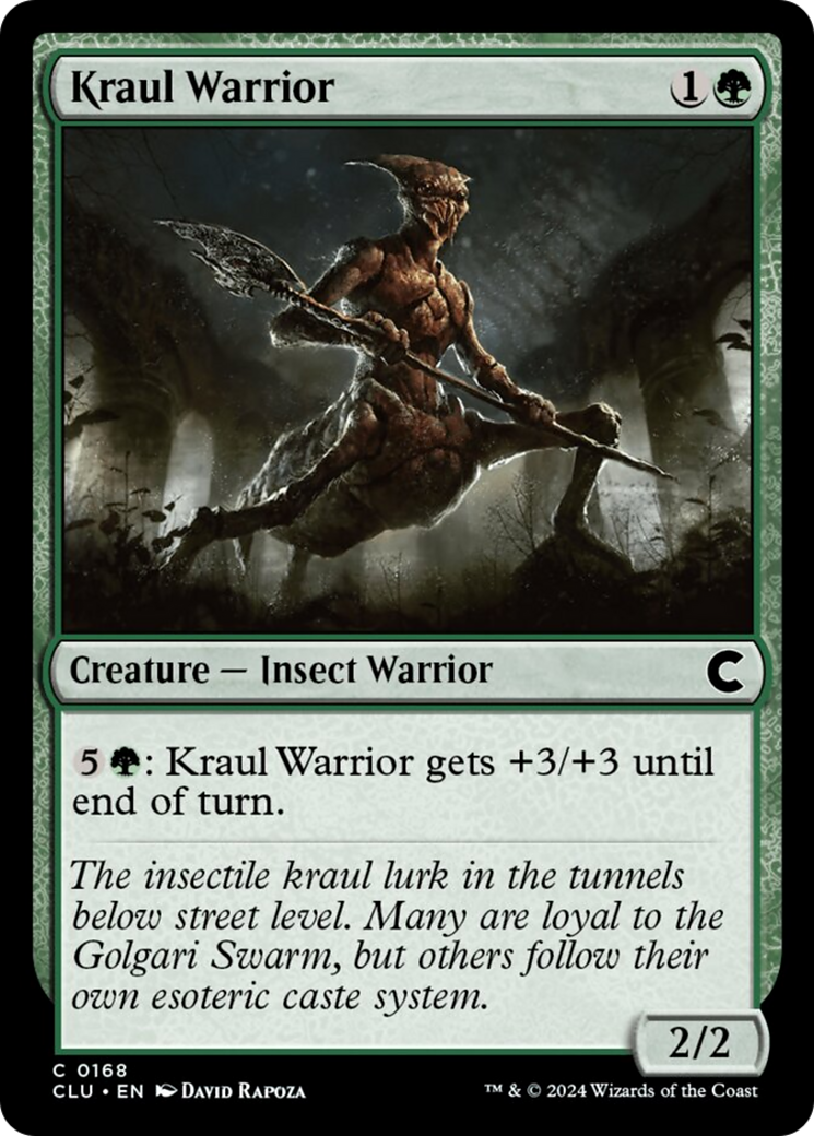 Kraul Warrior [Ravnica: Clue Edition] | Jack's On Queen