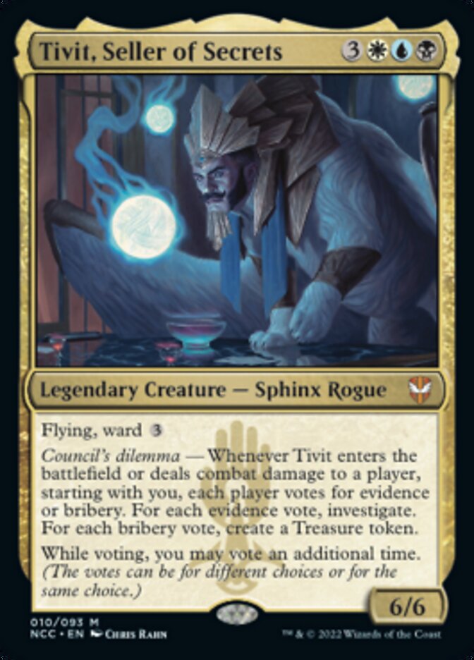 Tivit, Seller of Secrets [Streets of New Capenna Commander] | Jack's On Queen