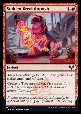 Sudden Breakthrough [Strixhaven: School of Mages] | Jack's On Queen