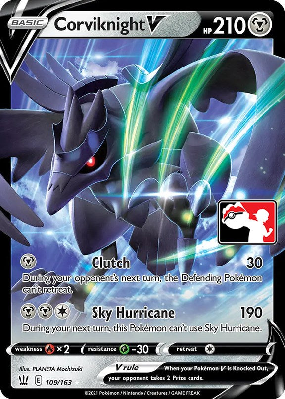 Corviknight V (109/163) [Prize Pack Series One] | Jack's On Queen