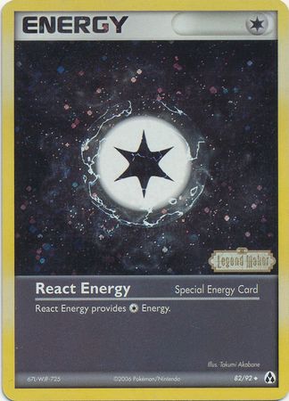 React Energy (82/92) (Stamped) [EX: Legend Maker] | Jack's On Queen