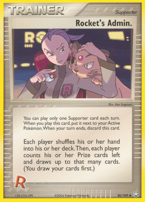 Rocket's Admin. (86/109) [EX: Team Rocket Returns] | Jack's On Queen