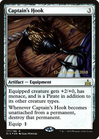 Captain's Hook [Rivals of Ixalan Promos] | Jack's On Queen