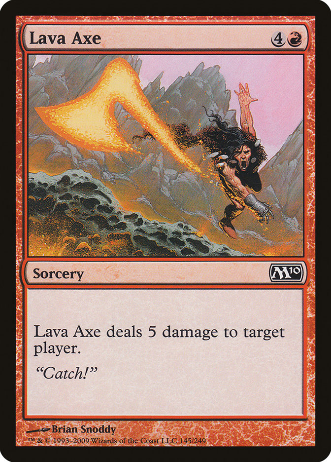 Lava Axe [Magic 2010] | Jack's On Queen